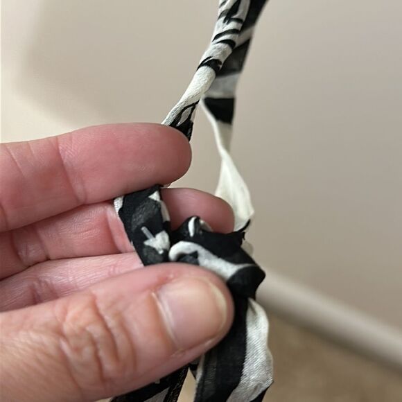 NWOT Diane von furstenberg dancing woman top with cinch tie waist - Picture 4 of 8